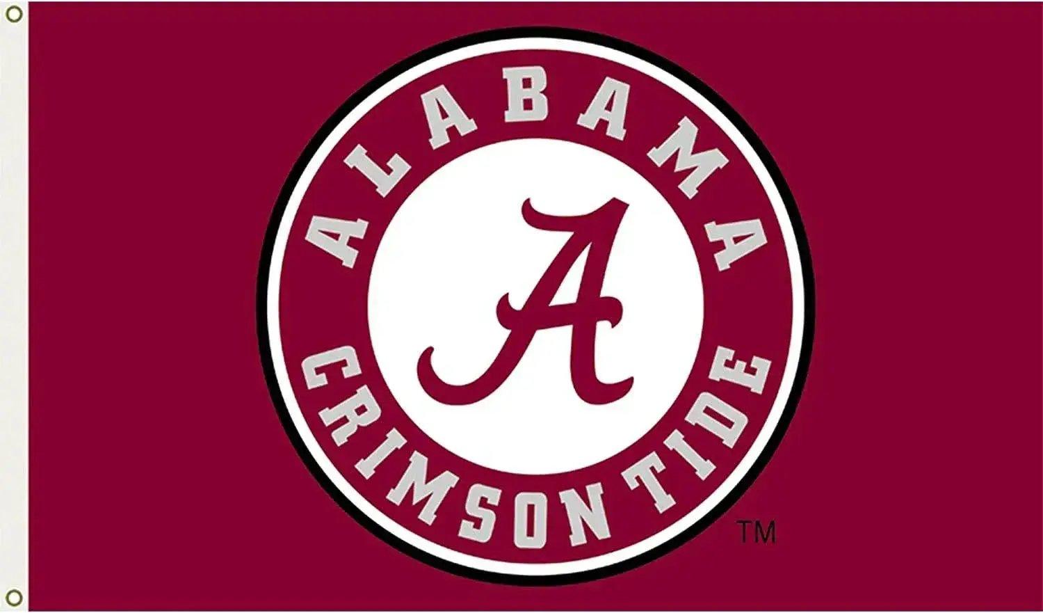  Alabama Crimson Tide Flag 3x5 Circle A Design Durable -  ToylandEU™