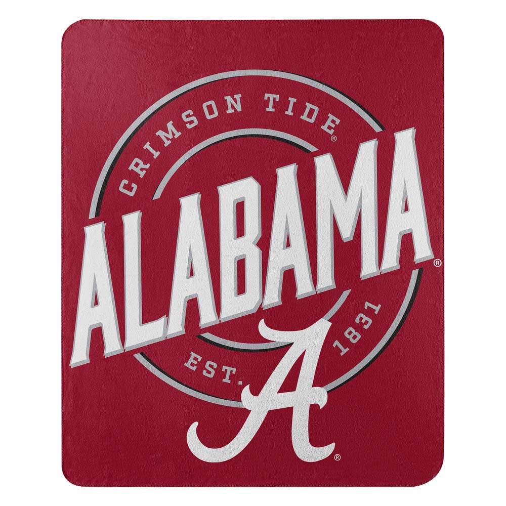 Alabama Crimson Tide Fleece Blanket 50x60 Campaign Design - ToylandEU
