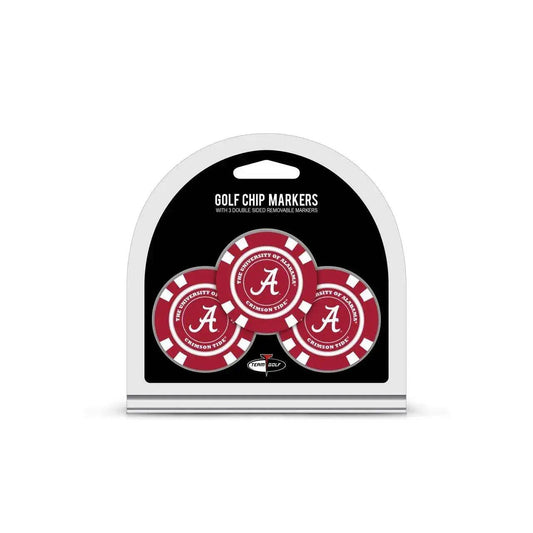  Alabama Crimson Tide Golf Chip With Marker Set 3 Pack -  ToylandEU™