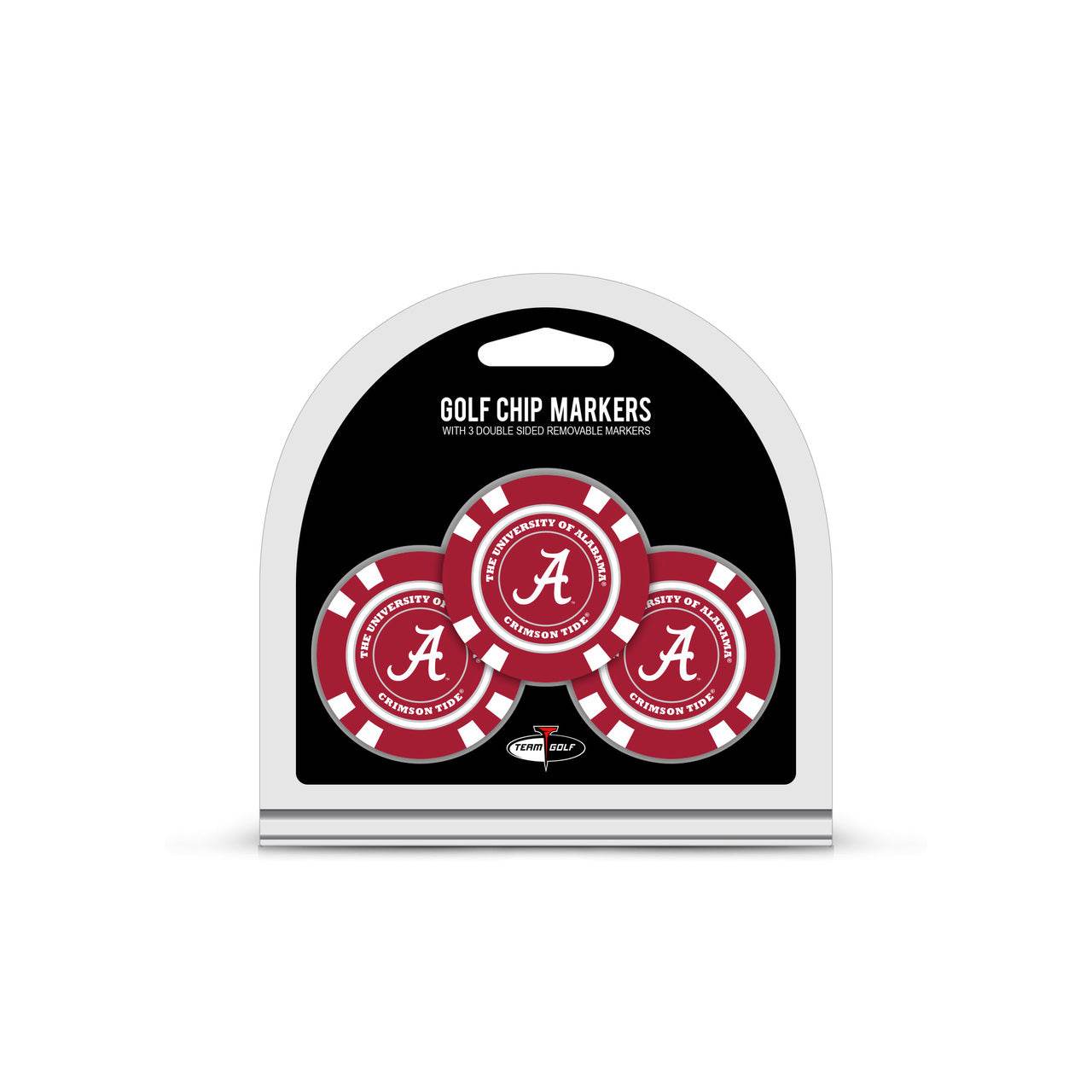 Alabama Crimson Tide Golf Chip With Marker Set 3 Pack - ToylandEU