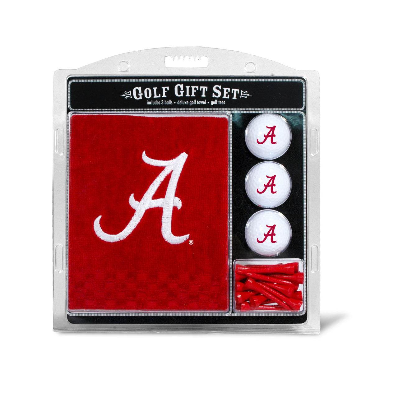 Alabama Crimson Tide Golf Gift Set With Embroidered Towel - ToylandEU