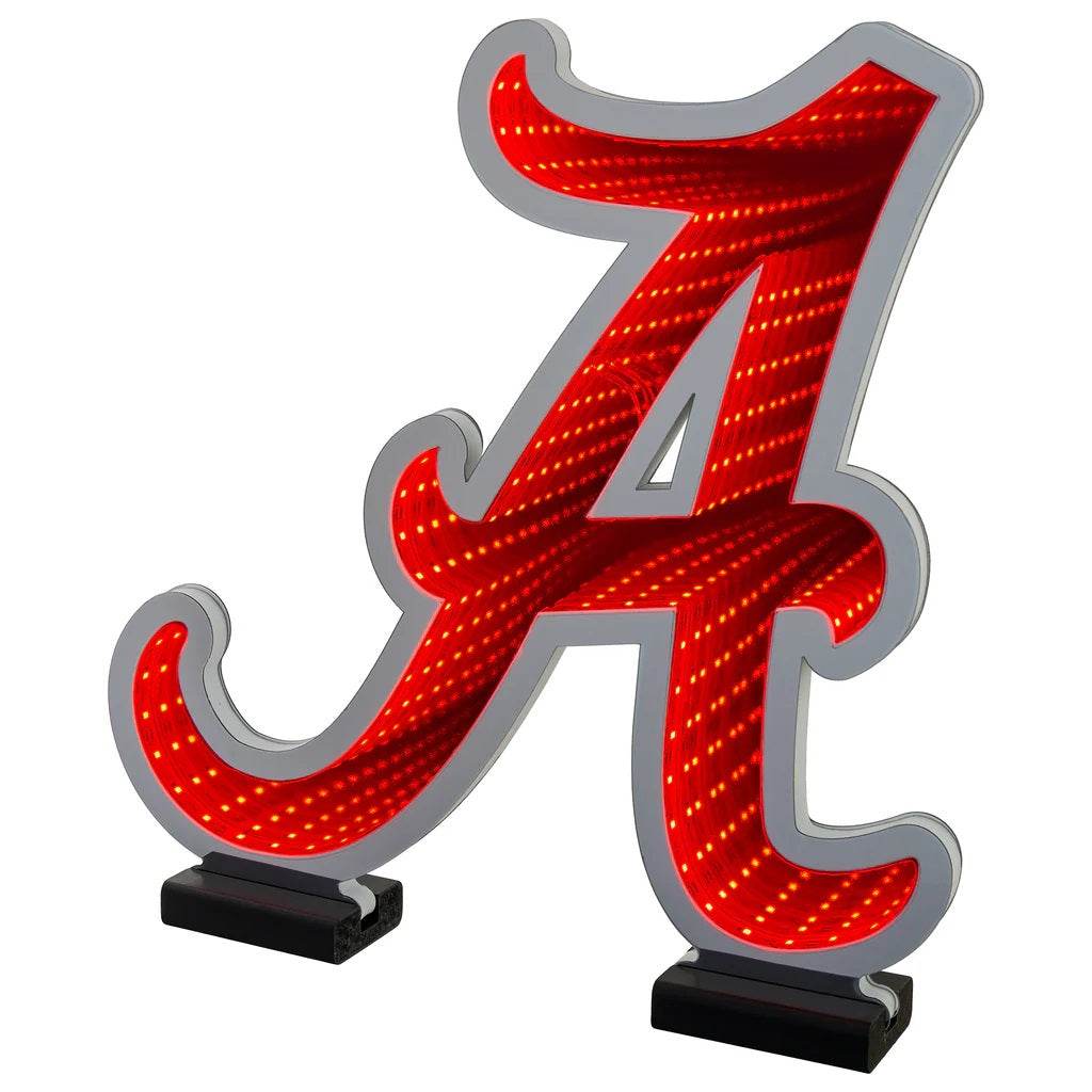 Alabama Crimson Tide LED Infinity Logo Light 3D Edition - ToylandEU