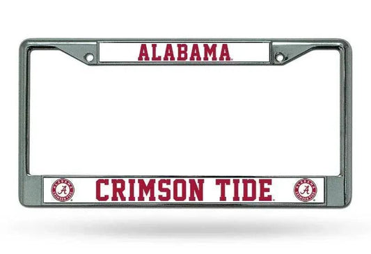  Alabama Crimson Tide License Plate Frame Chrome -  ToylandEU™