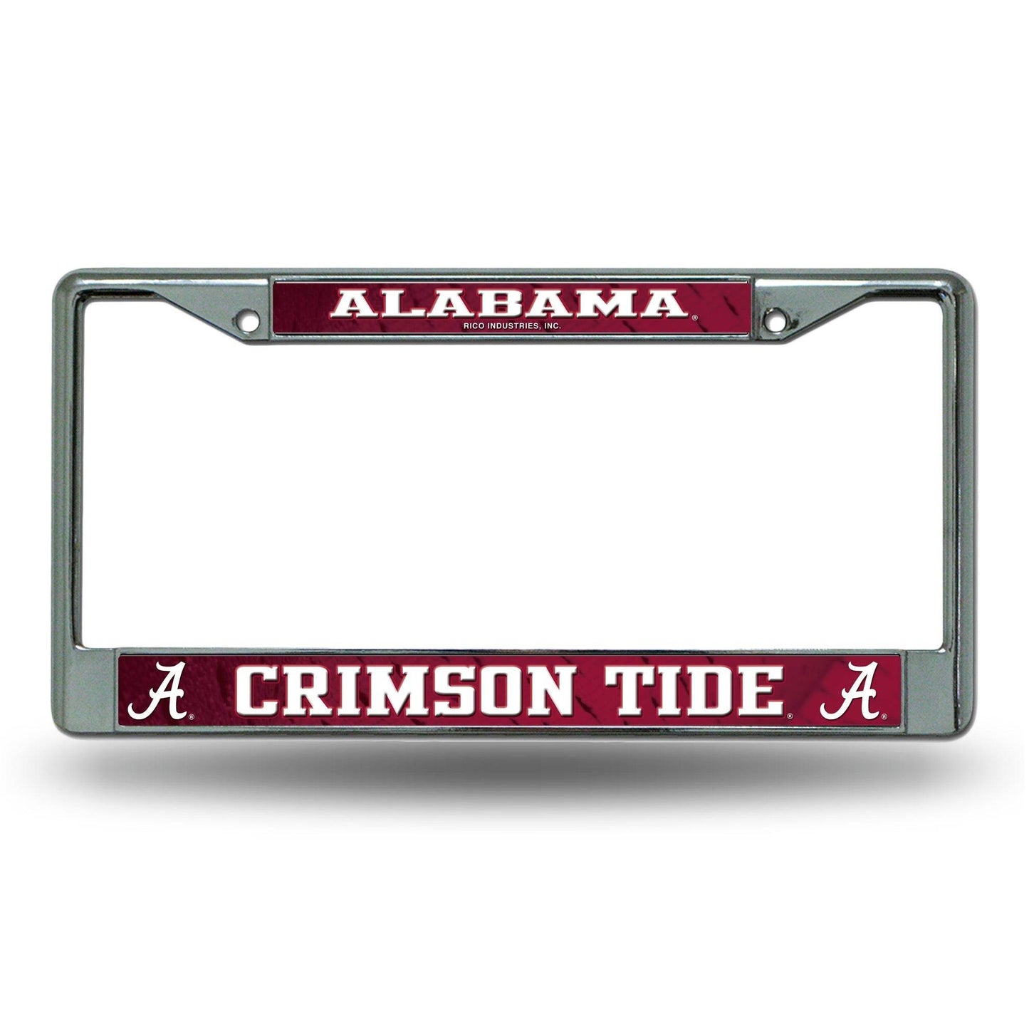 Alabama Crimson Tide License Plate Frame Chrome Insert - ToylandEU