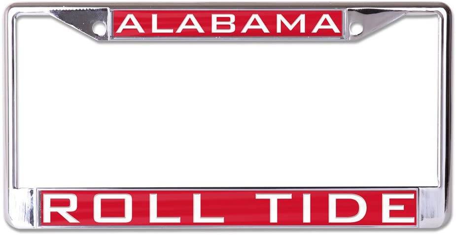 Alabama Crimson Tide License Plate Frame Inlaid Roll Tide - ToylandEU