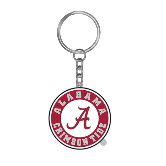 Alabama Crimson Tide Logo Keychain Durable Metal Split Ring - ToylandEU