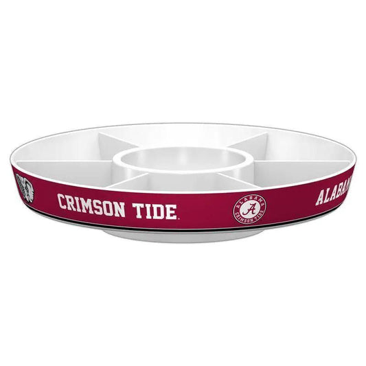  Alabama Crimson Tide Melamine Party Platter With Dividers -  ToylandEU™