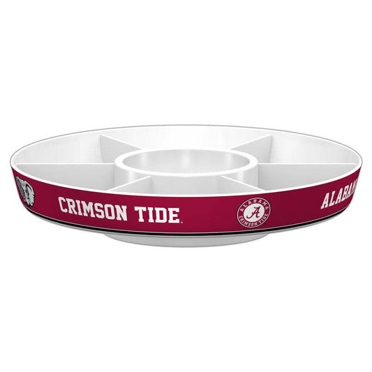Alabama Crimson Tide Melamine Party Platter With Dividers - ToylandEU