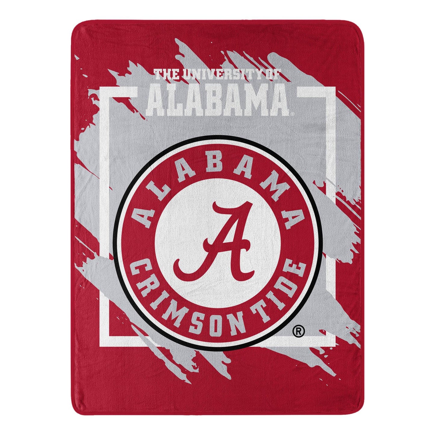 Alabama Crimson Tide Micro Raschel Blanket 46x60 Soft - ToylandEU