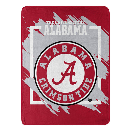 Alabama Crimson Tide Micro Raschel Blanket 46x60 Soft - ToylandEU