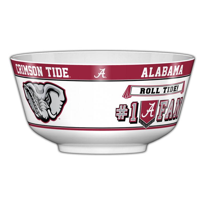 Alabama Crimson Tide Party Bowl All Pro Melamine 2 Gallon - ToylandEU