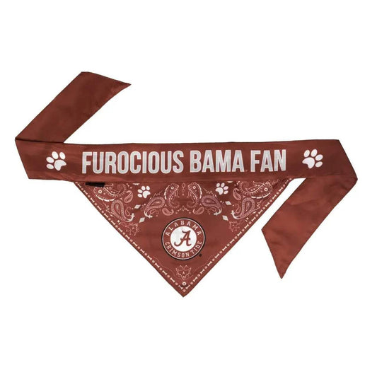 Alabama Crimson Tide Pet Bandanna Size M Reversible - ToylandEU