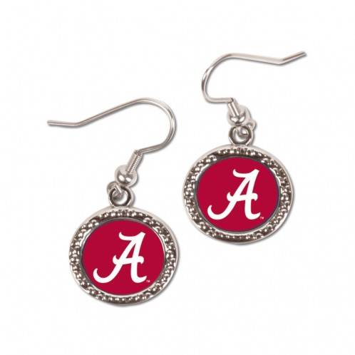 Alabama Crimson Tide Round Earrings Special Order Logo - ToylandEU