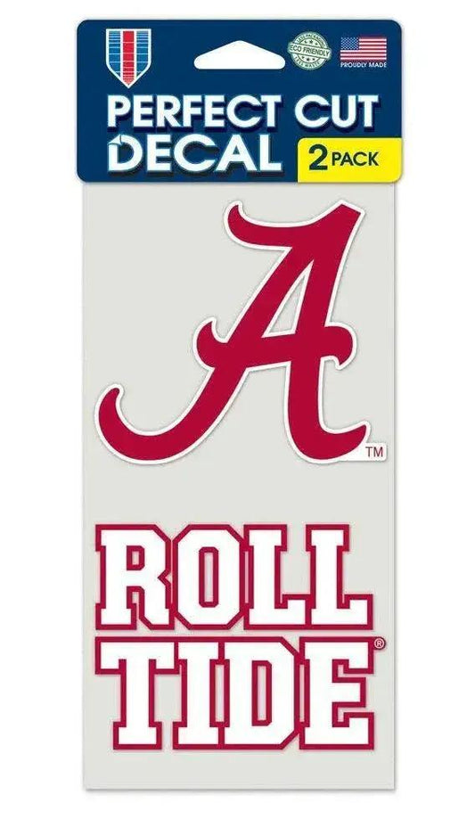  Alabama Crimson Tide Set of 2 Die Cut Decals -  ToylandEU™