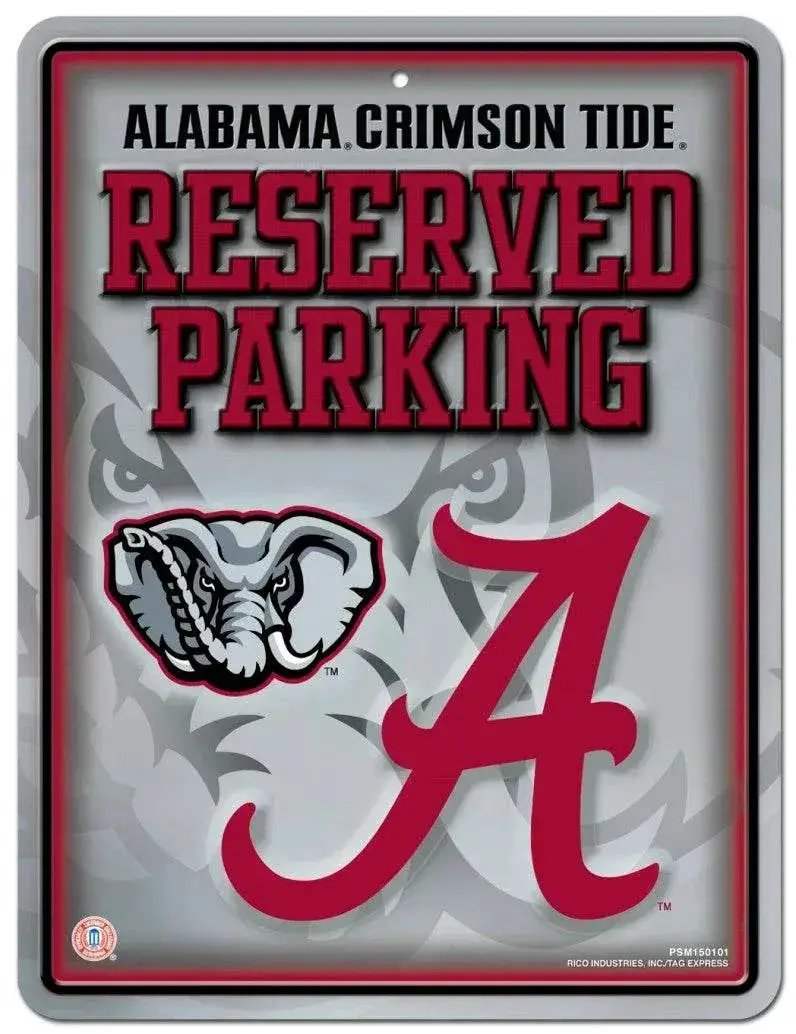  Alabama Crimson Tide Sign Metal Parking -  ToylandEU™