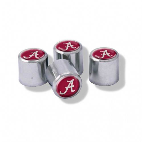 Alabama Crimson Tide Valve Stem Caps Set of 4 Universal Fit - ToylandEU