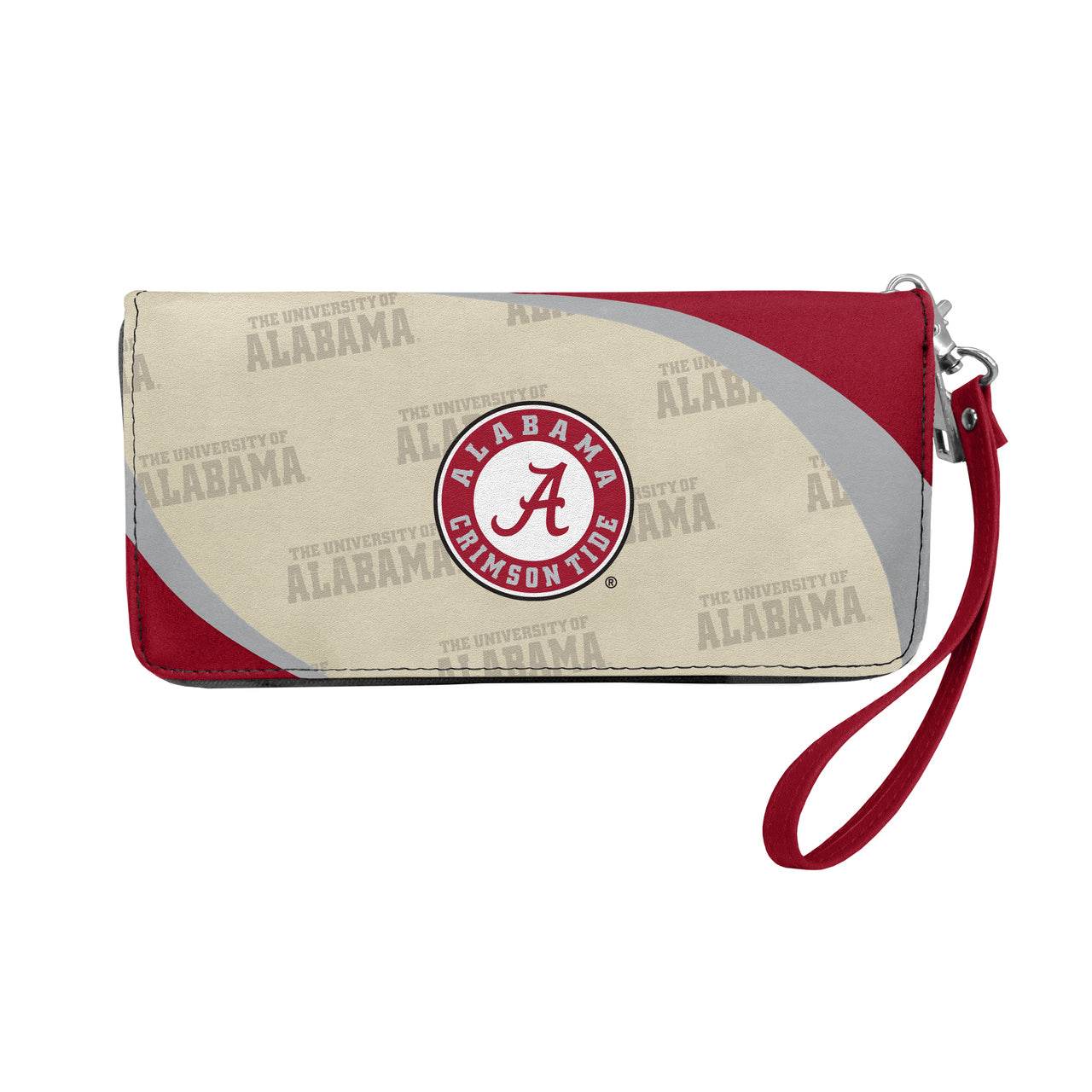 Alabama Crimson Tide Wallet Curve Organizer Style Wristlet - ToylandEU