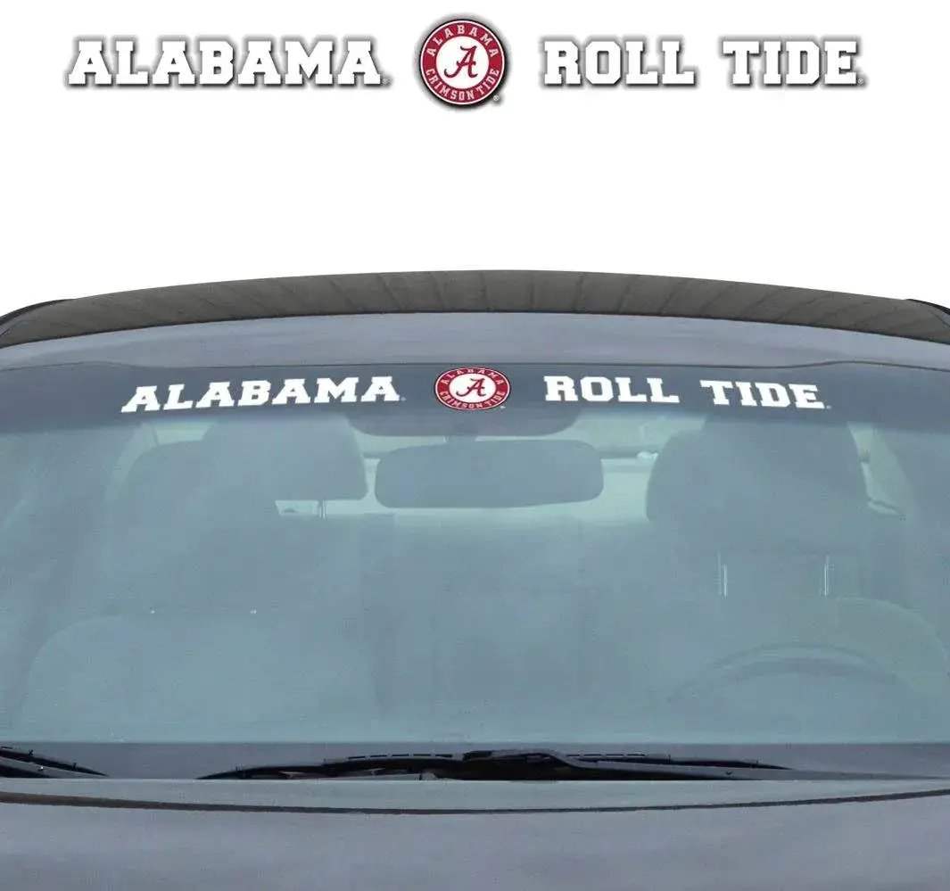  Alabama Crimson Tide Windshield Decal 35x4 Vinyl Rugged -  ToylandEU™