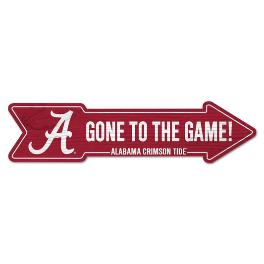  Alabama Crimson Tide Wood Arrow Sign 6 By 24 Inches -  ToylandEU™