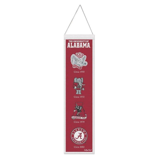  Alabama Crimson Tide Wool Banner 8x32 Heritage Evolution -  ToylandEU™