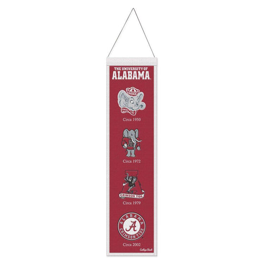 Alabama Crimson Tide Wool Banner 8x32 Heritage Evolution - ToylandEU