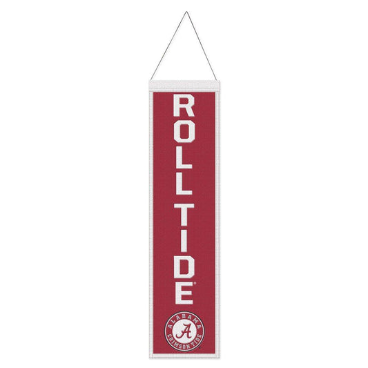 Alabama Crimson Tide Wool Banner 8x32 Heritage Slogan - ToylandEU
