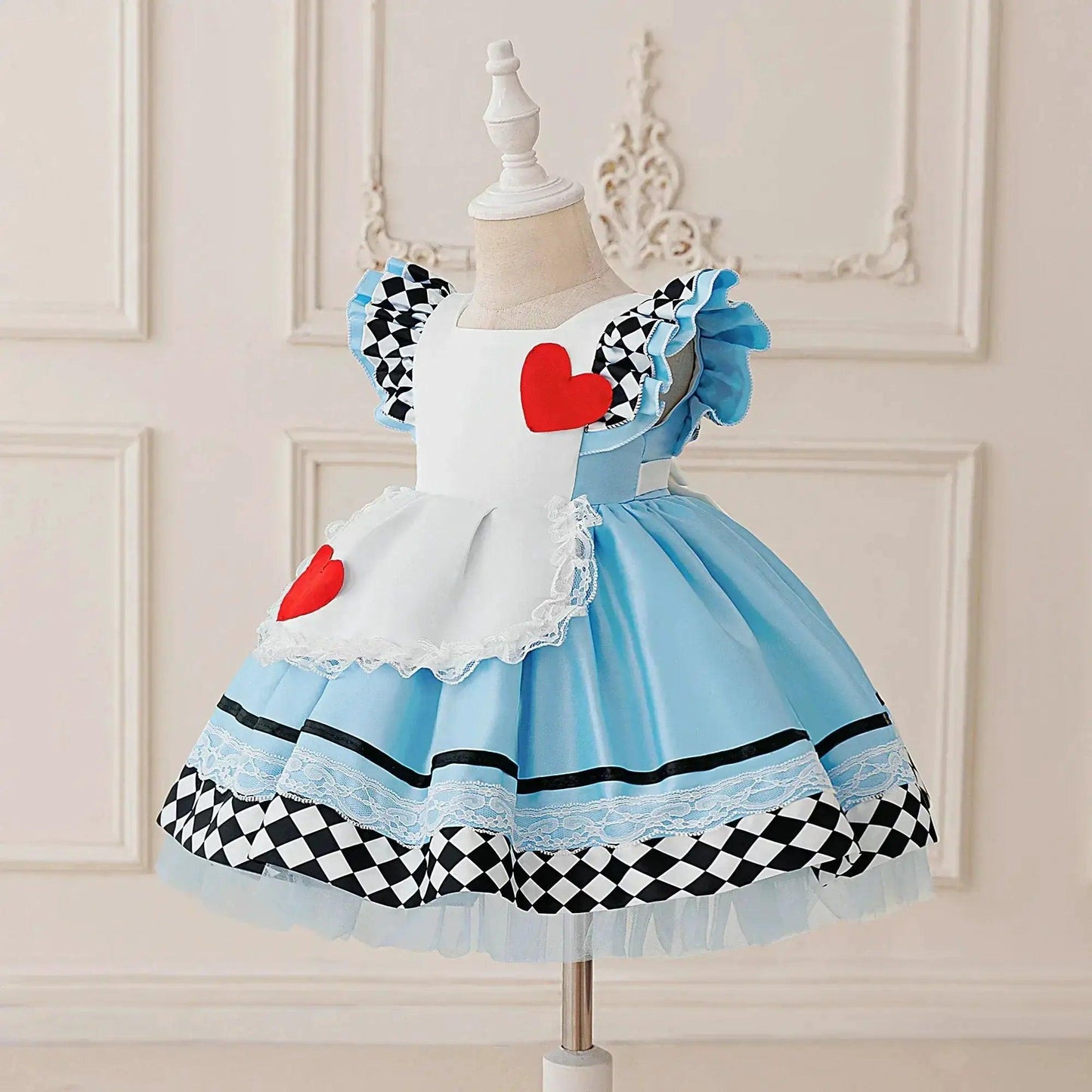  Alice In Wonderland Dress Baby Girl Lace Party Dress -  ToylandEU™