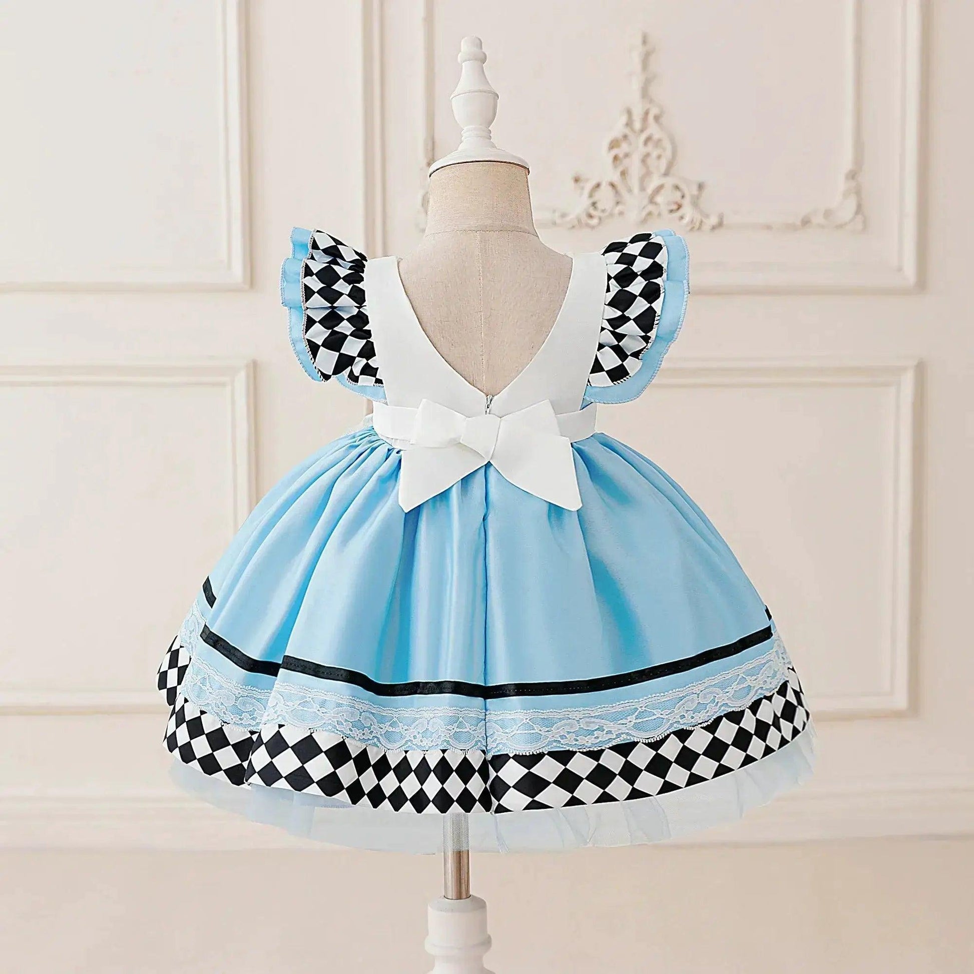  Alice In Wonderland Dress Baby Girl Lace Party Dress -  ToylandEU™