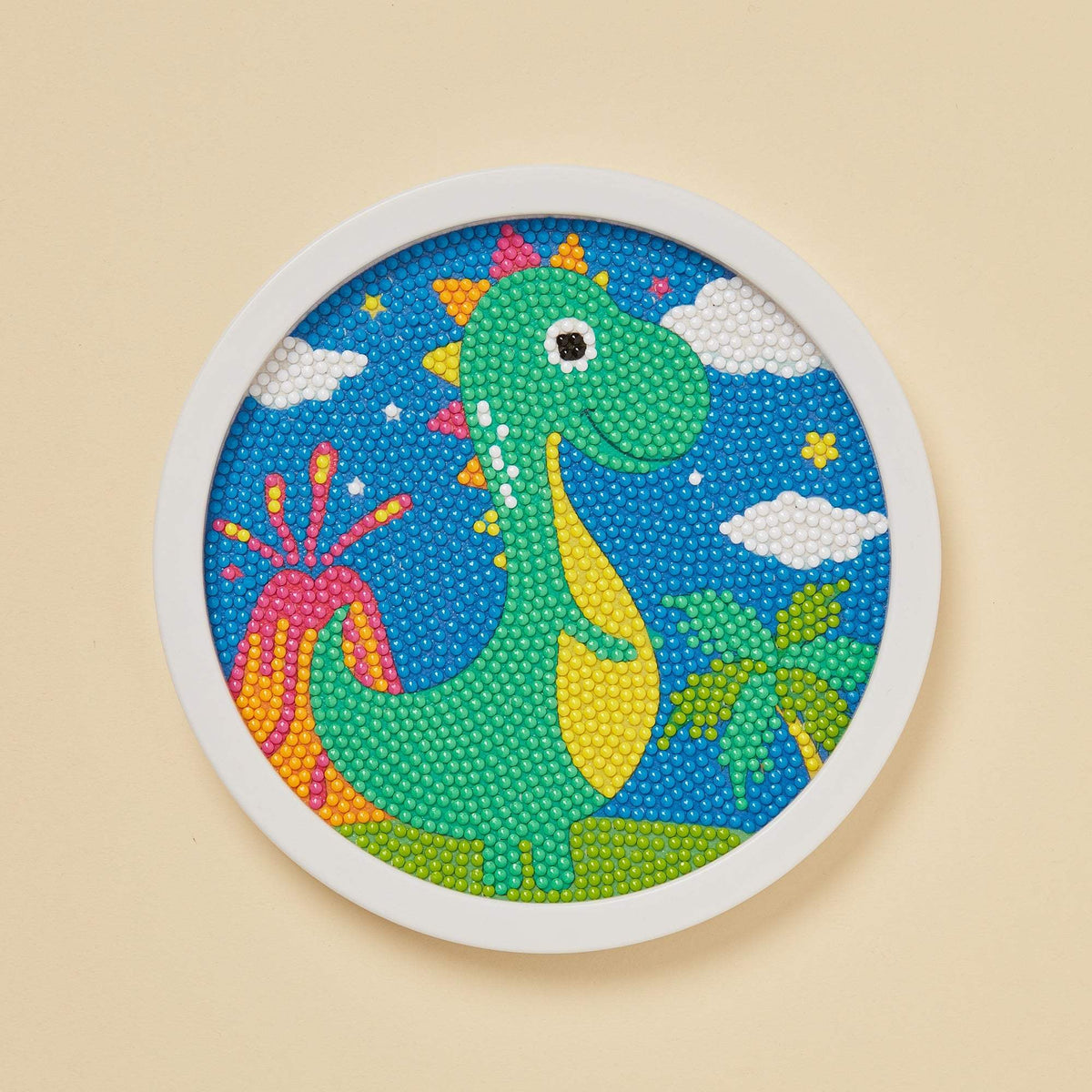 Diamond Art Kit | Self Adhesive Canvas | All Supplies Included | For Kids