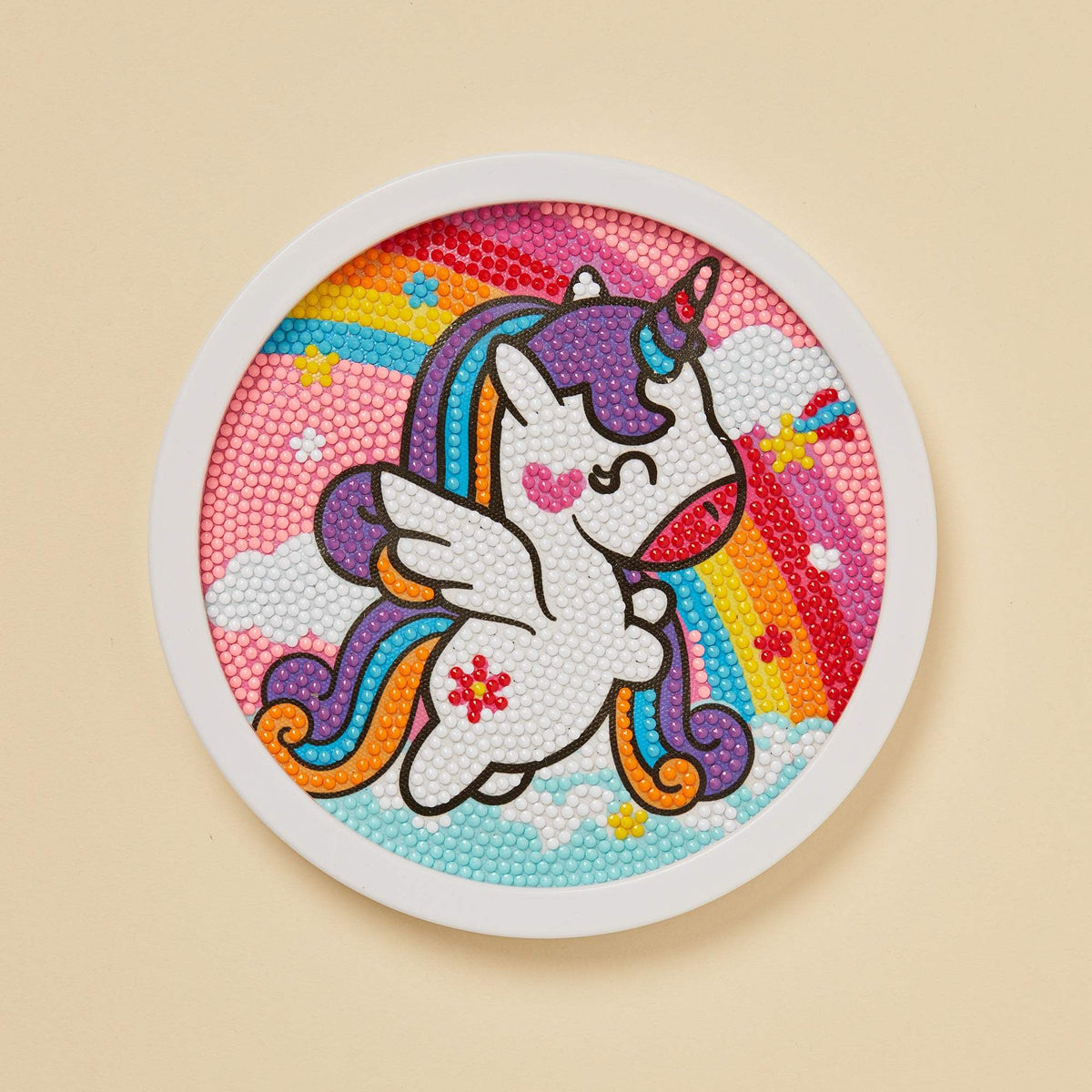 Diamond Art Kit | Self Adhesive Canvas | All Supplies Included | For Kids
