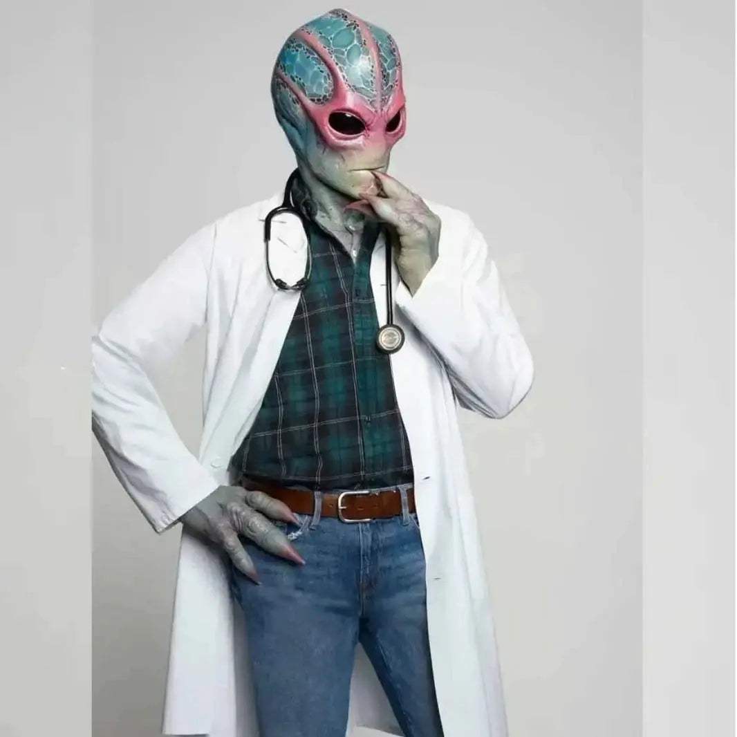  Alien Mask UFO Prop For Halloween Realistic Horror -  ToylandEU™