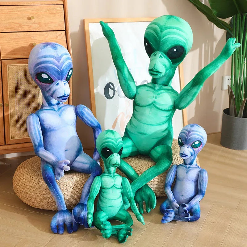 Alien Plush Toy With Movable Joints For Kids And Fans - ToylandEU