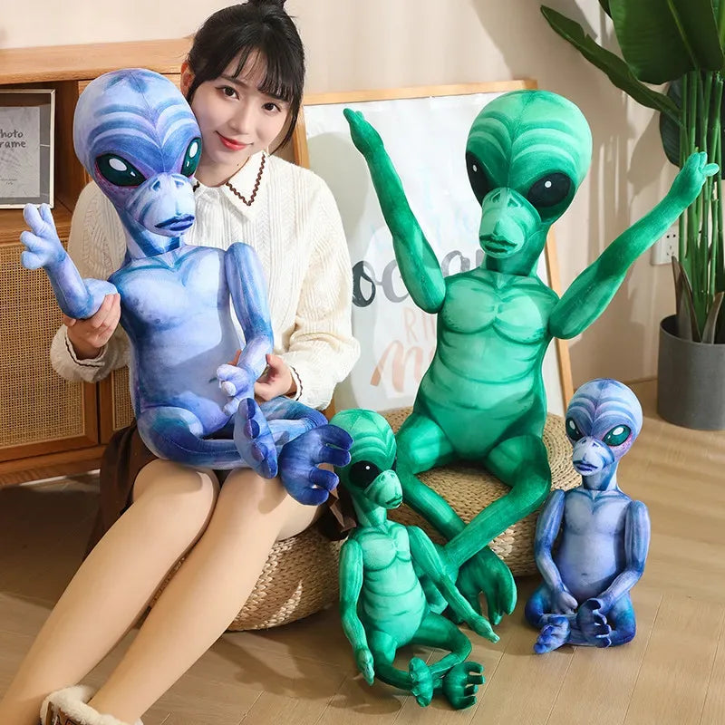 Alien Plush Toy With Movable Joints For Kids And Fans - ToylandEU