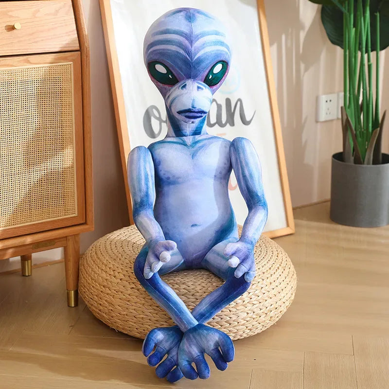 Alien Plush Toy With Movable Joints For Kids And Fans - ToylandEU