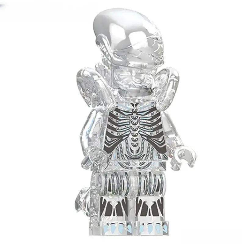  Transparent Xenomorph LEGO Minifigures Crystal Clear -  ToylandEU™