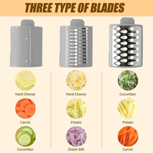 All In One Electric Cheese Grater Slicer Shredder For Vegetables - ToylandEU