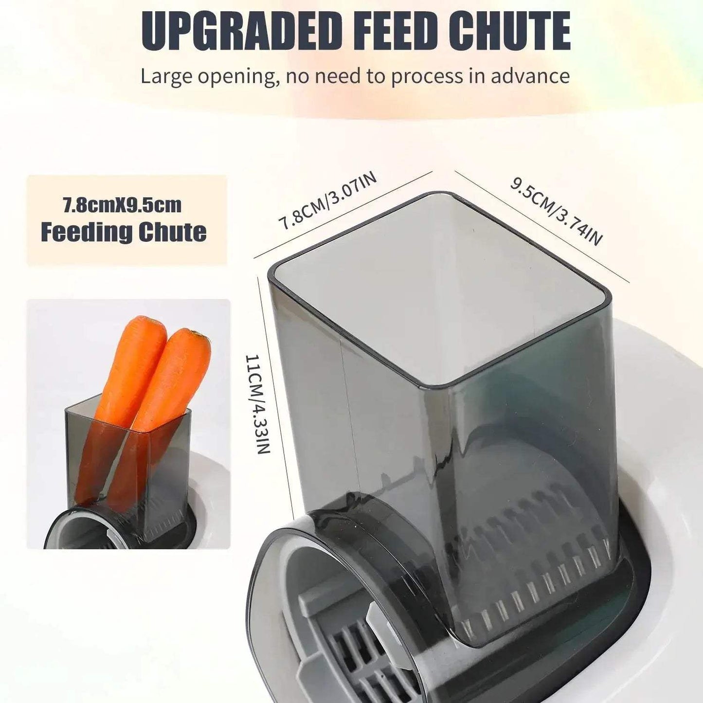 All In One Electric Cheese Grater Slicer Shredder For Vegetables - ToylandEU