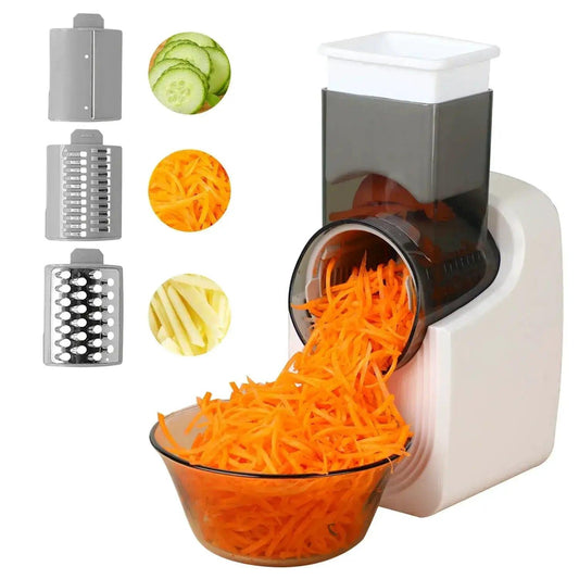  All In One Electric Cheese Grater Slicer Shredder Slim -  ToylandEU™