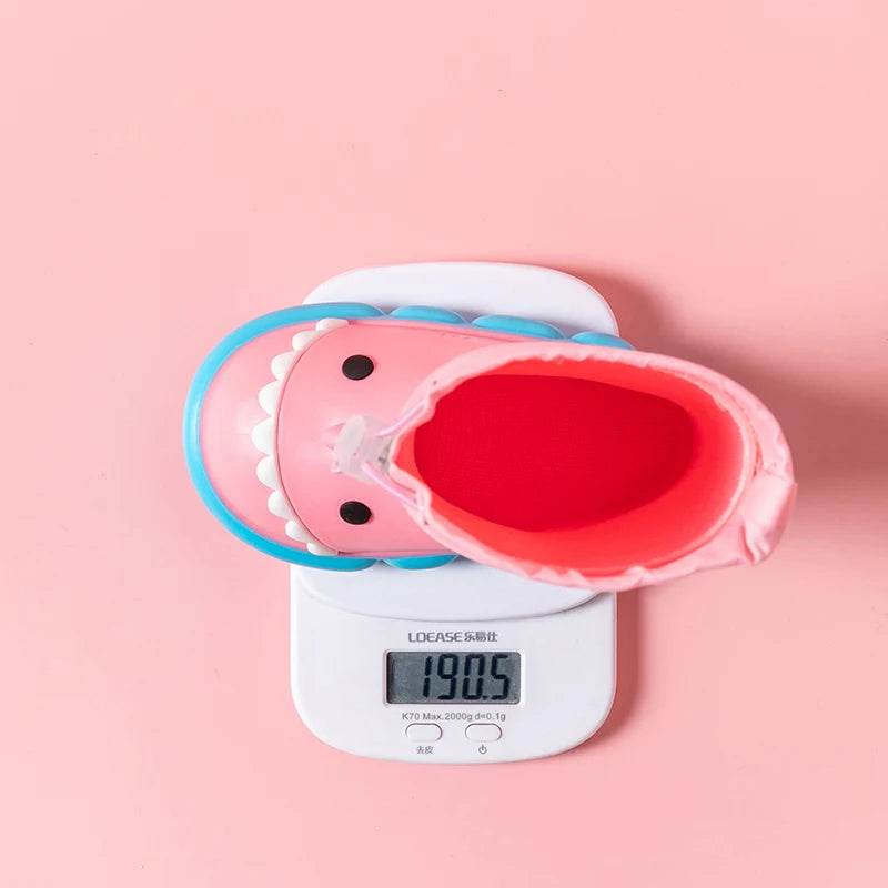 All Season Shark Rain Boots With Elastic Band For Kids - ToylandEU