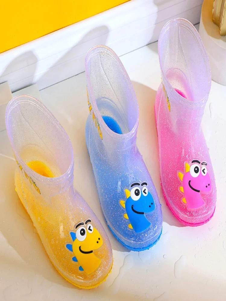 All Season Waterproof Rain Boots Cartoon Design For Kids - ToylandEU