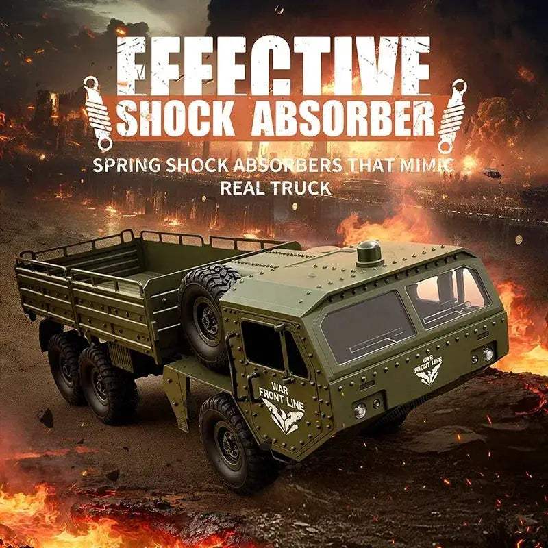 All-Terrain 6x6 RC Truck With Heavy Duty Steel Frame - ToylandEU