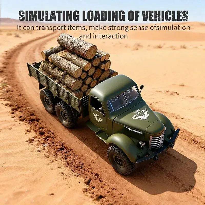 All-Terrain 6x6 RC Truck With Heavy Duty Steel Frame - ToylandEU
