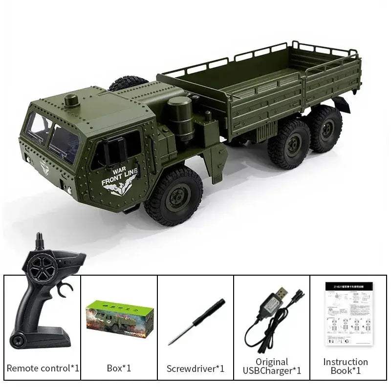 All-Terrain 6x6 RC Truck With Heavy Duty Steel Frame - ToylandEU