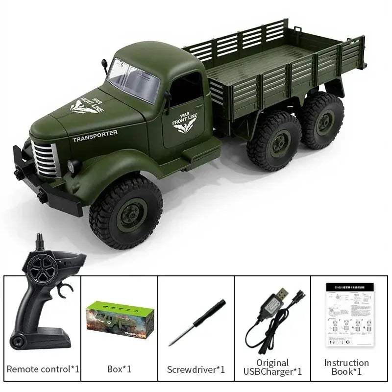 All-Terrain 6x6 RC Truck With Heavy Duty Steel Frame - ToylandEU