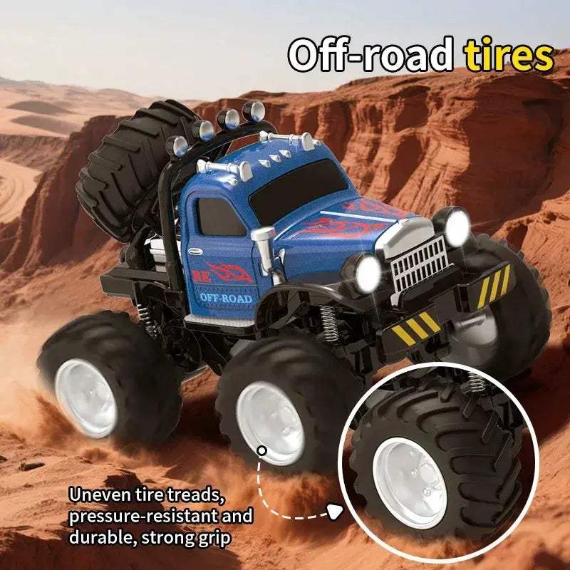All Terrain Alloy RC Truck With Trailer Gift For Kids - ToylandEU
