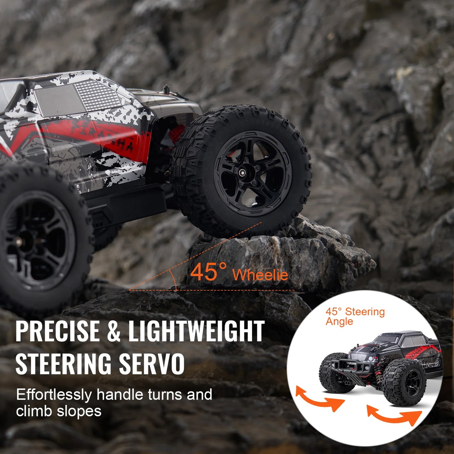 All Terrain RC Car 4WD Monster Truck With Dual Batteries - ToylandEU