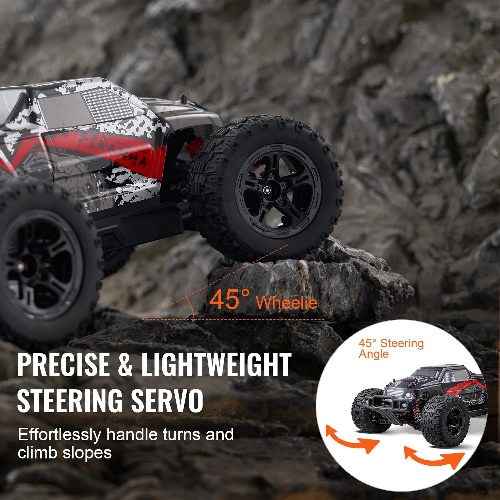 All Terrain RC Car 4WD Monster Truck With Dual Batteries - ToylandEU