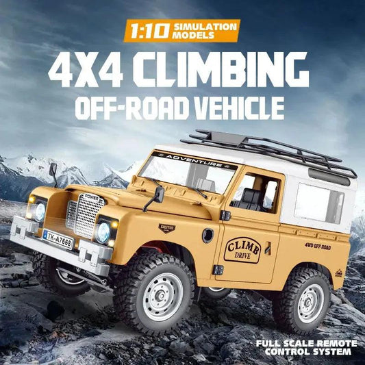  All-Terrain RC Car Off-Road 1to10 LED Durable Vehicle -  ToylandEU™