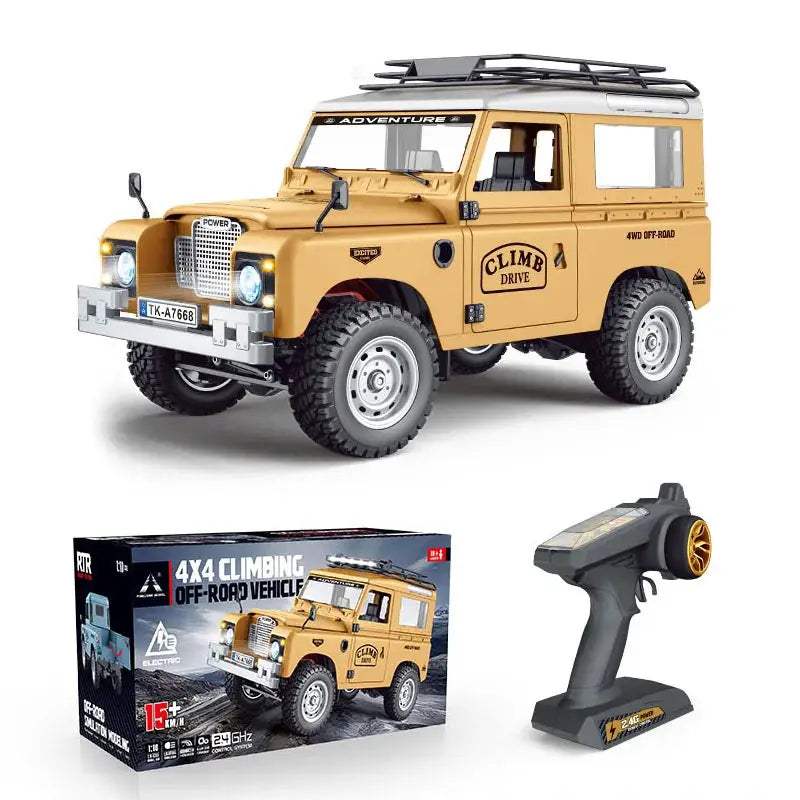  All-Terrain RC Car Off-Road 1to10 LED Durable Vehicle -  ToylandEU™