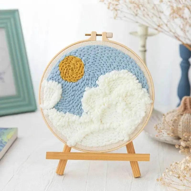  All-in-One Punch Needle Embroidery Starter Kit - DIY Craft Set for Creative Home Decor -  ToylandEU™
